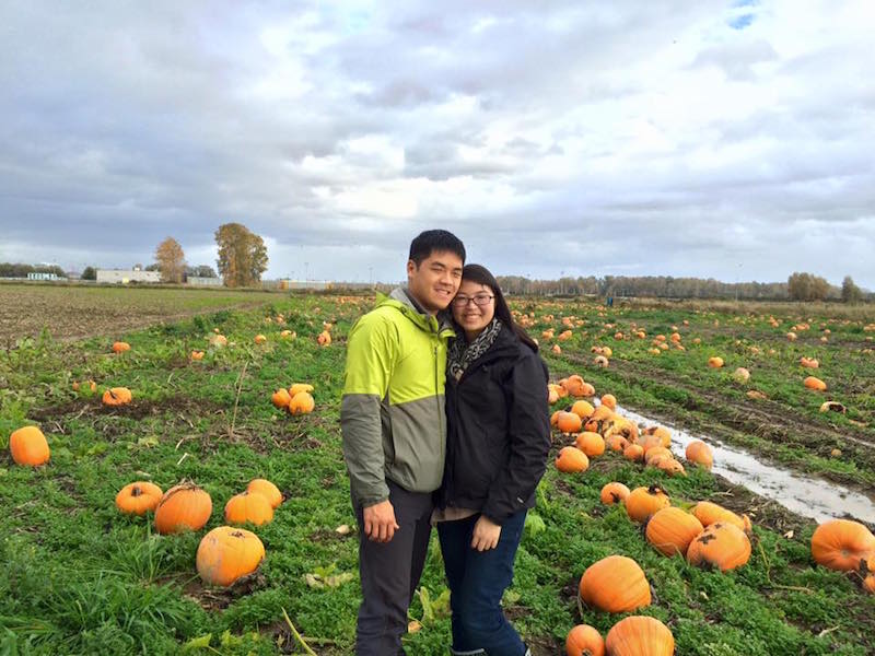 At the Pumpkin Patch